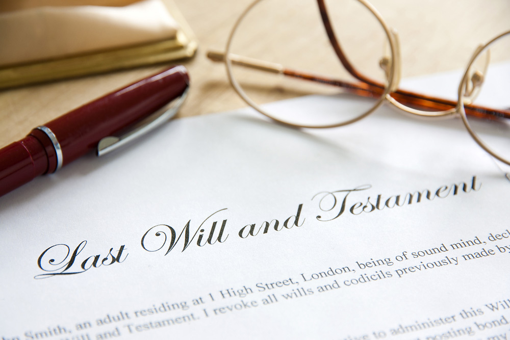 Family estate planning last will and testament